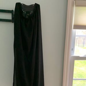 Sheer black Maxi skirt